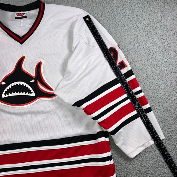 Vtg Hockey Jersey Men XL South Coastal League Gorpcore Sporty Street Oversize - Picture 13 of 13